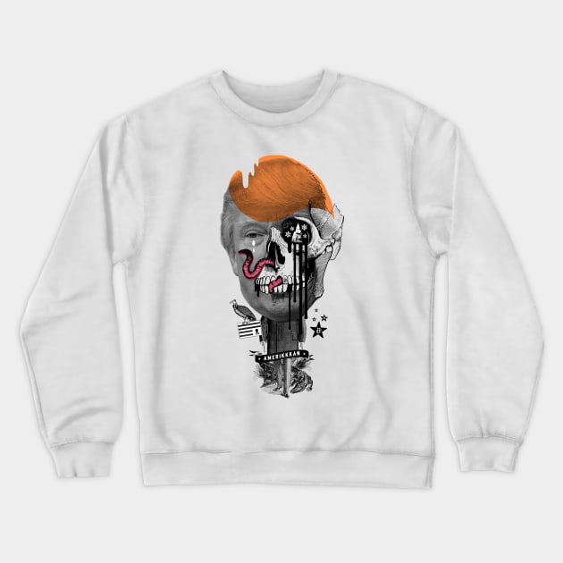 AmeriKKKan Crewneck Sweatshirt by chaos_magic